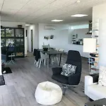 Minimalist House With Sea View At Helgenaes *