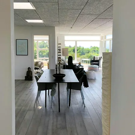 Semesterbostad Minimalist House With Sea View At Helgenaes *